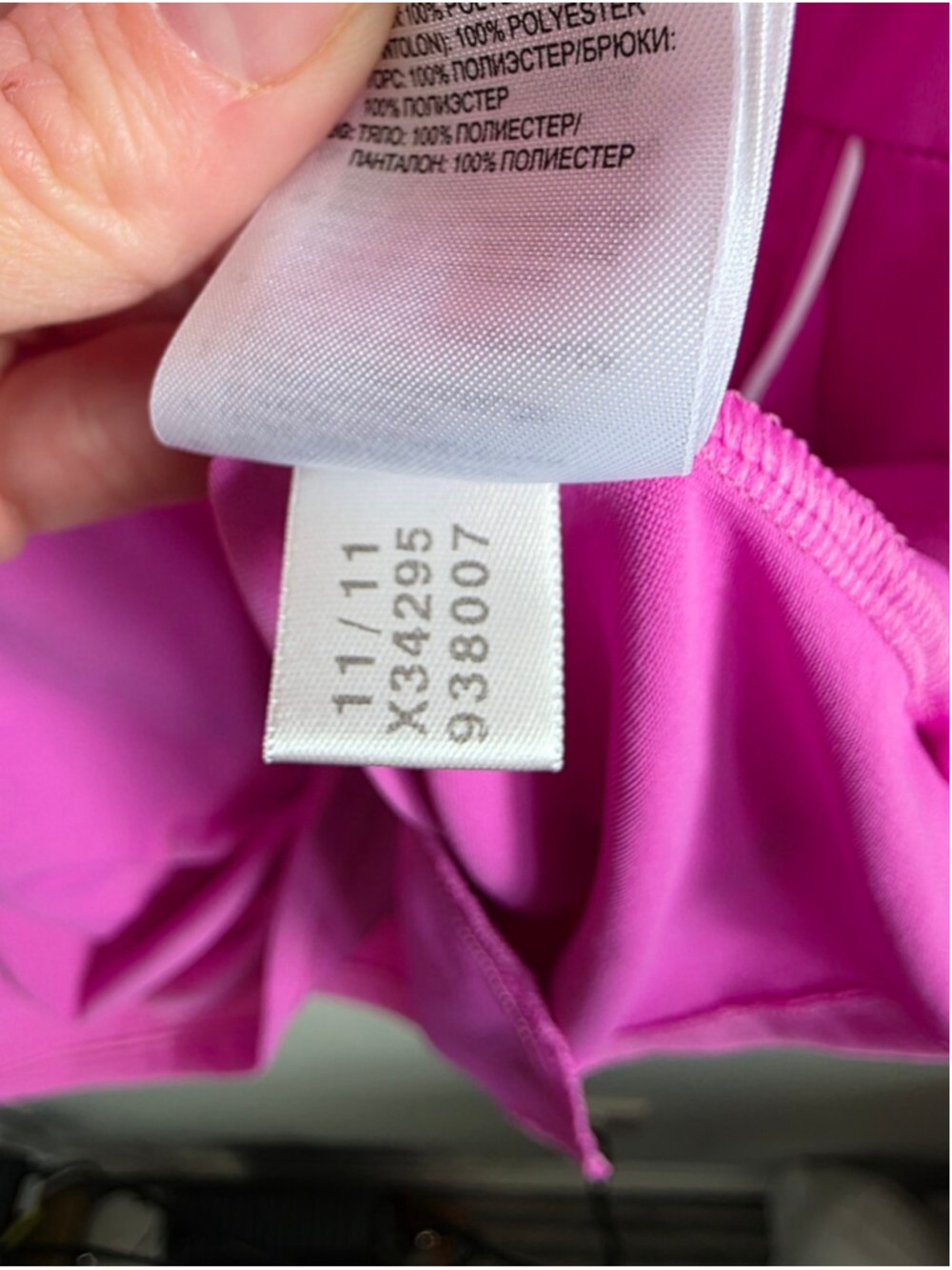 Adidas Golf Pink Zip Front Athletic Dress Womens Size 4 Sleeveless Performance - Picture 7 of 8